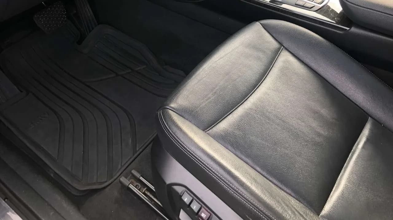 Car interior after detailing